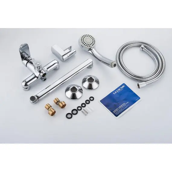 Смеситель для ванны Ledeme H10 L2210 хром, изображение 14