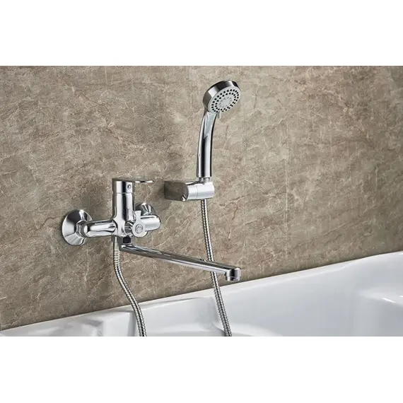 Смеситель для ванны Ledeme H10 L2210 хром, изображение 4