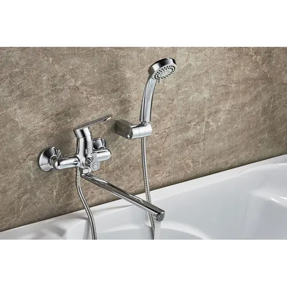 Смеситель для ванны Ledeme H10 L2210 хром, изображение 6