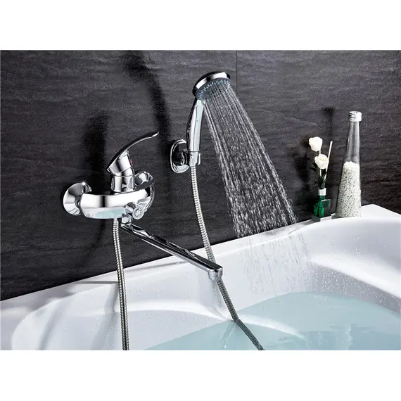 Смеситель для ванны Ledeme H21 L2221 хром, изображение 4