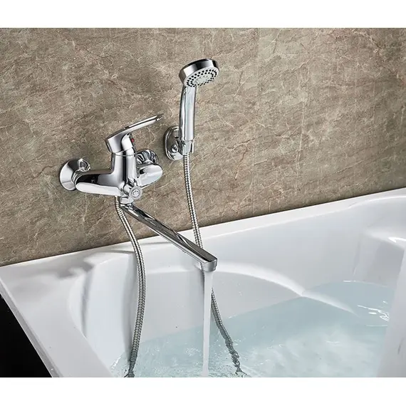 Смеситель для ванны Ledeme H25 L2225 хром, изображение 7