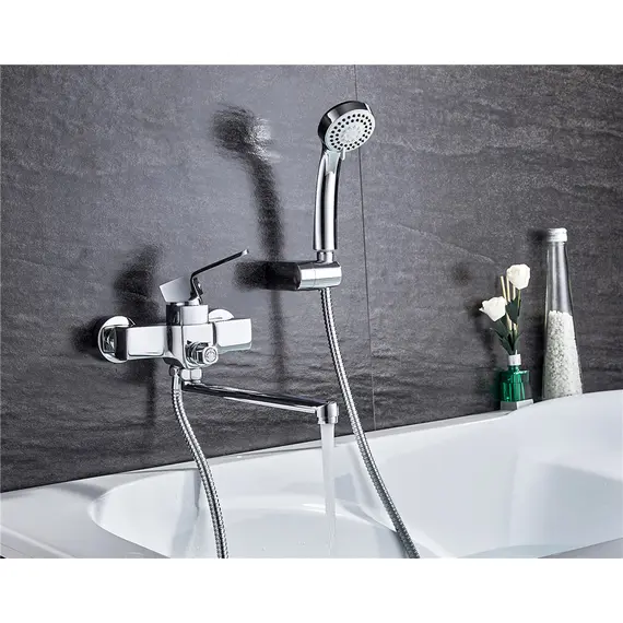 Смеситель для ванны Ledeme H30 L2230 хром, изображение 6