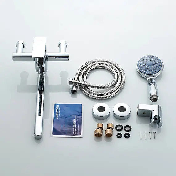 Смеситель для ванны Ledeme H33 L2233 хром, изображение 17