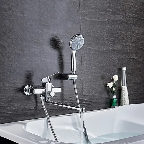 Смеситель для ванны Ledeme H33 L2233 хром, изображение 6