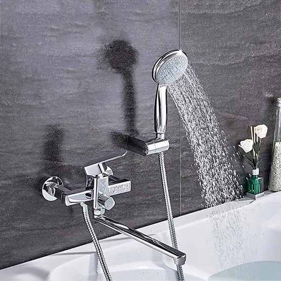 Смеситель для ванны Ledeme H33 L2233 хром, изображение 7