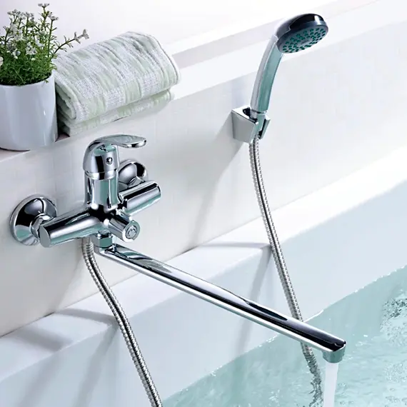 Смеситель для ванны Ledeme H35 L2235 хром, изображение 3