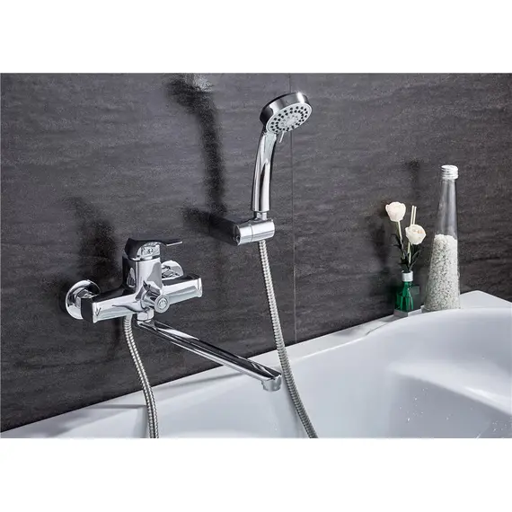 Смеситель для ванны Ledeme R L2242 хром, изображение 3