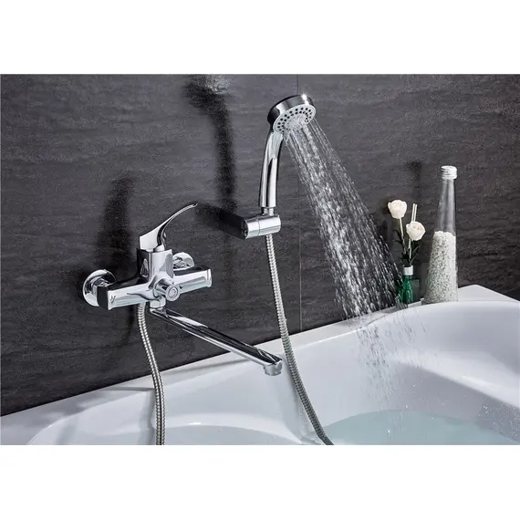 Смеситель для ванны Ledeme R L2242 хром, изображение 5