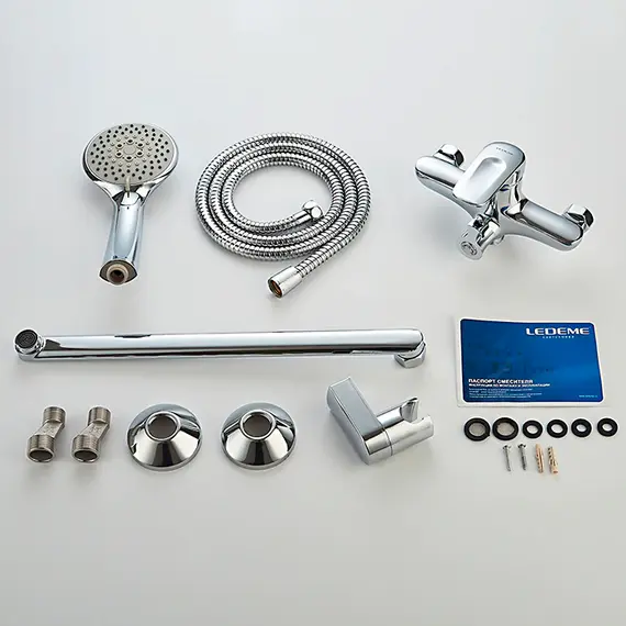 Смеситель для ванны Ledeme H48 L2248 хром, изображение 10