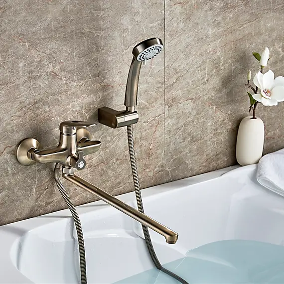 Смеситель для ванны Ledeme L2248C бронзовый, изображение 3