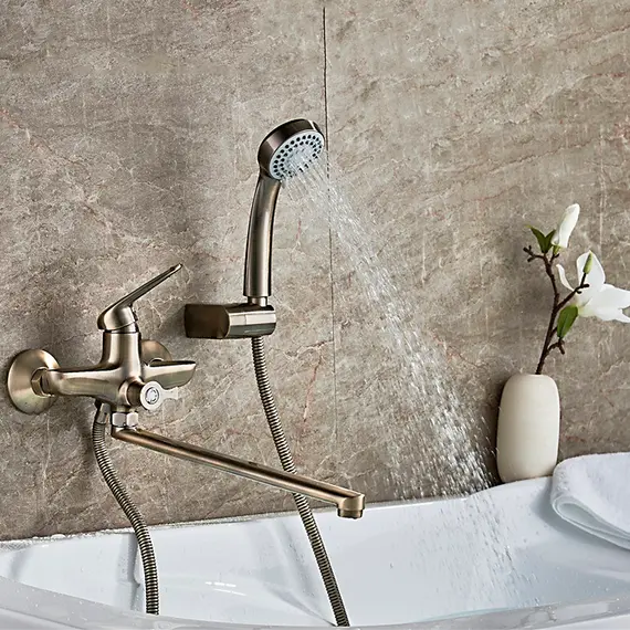 Смеситель для ванны Ledeme L2248C бронзовый, изображение 4