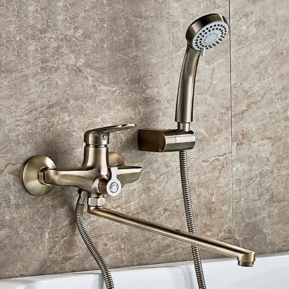 Смеситель для ванны Ledeme L2248C бронзовый, изображение 5