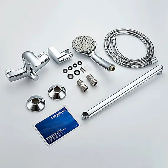 Смеситель для ванны Ledeme H51 L2251 хром, изображение 15