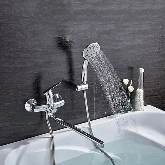 Смеситель для ванны Ledeme H51 L2251 хром, изображение 4