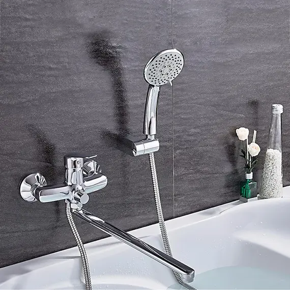 Смеситель для ванны Ledeme H51 L2251 хром, изображение 5