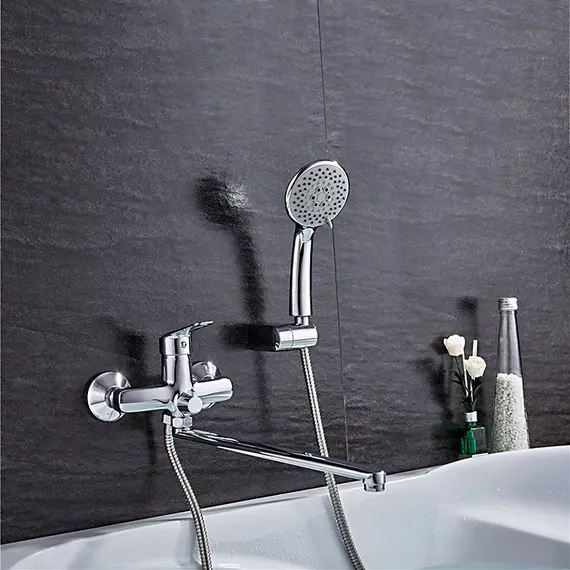 Смеситель для ванны Ledeme H51 L2251 хром, изображение 6