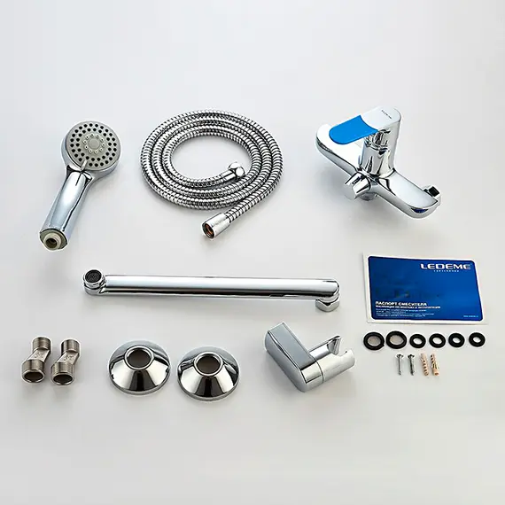 Смеситель для ванны Ledeme H53 L2253 хром, изображение 12