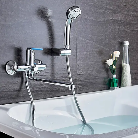 Смеситель для ванны Ledeme H53 L2253 хром, изображение 5