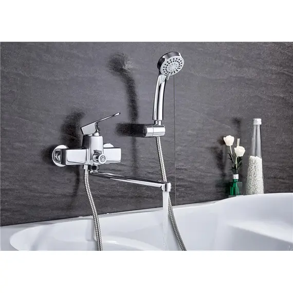 Смеситель для ванны Ledeme H54 L2254 хром, изображение 5