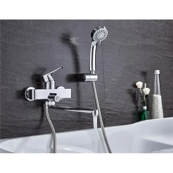 Смеситель для ванны Ledeme H55 L2255 хром, изображение 4