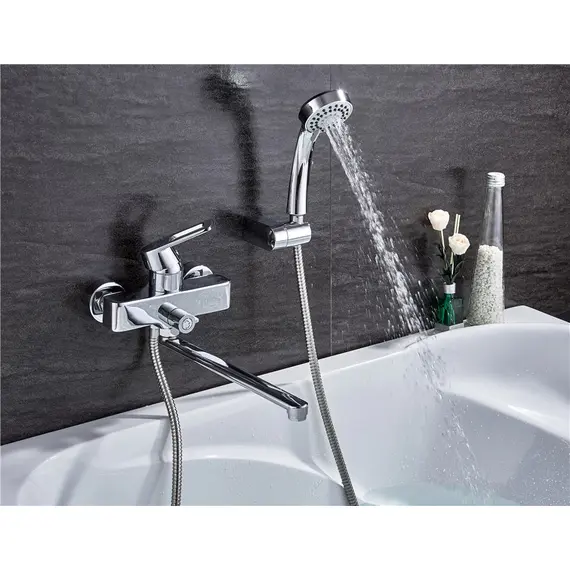 Смеситель для ванны Ledeme H55 L2255 хром, изображение 5