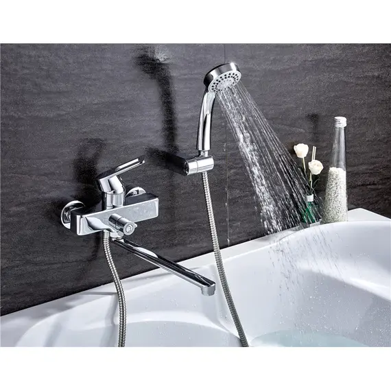 Смеситель для ванны Ledeme H55 L2255 хром, изображение 6