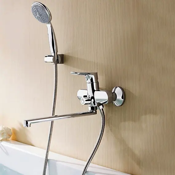 Смеситель для ванны Ledeme H60 L2260 хром, изображение 4