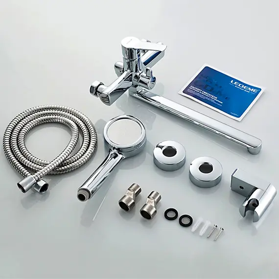 Смеситель для ванны Ledeme H69 L2269 хром, изображение 9