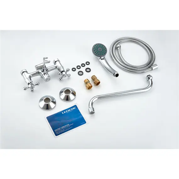 Смеситель для ванны Ledeme H08 L2308 хром, изображение 12