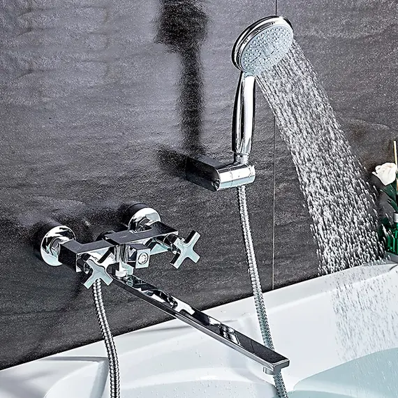 Смеситель для ванны Ledeme H84 L2584 хром, изображение 3