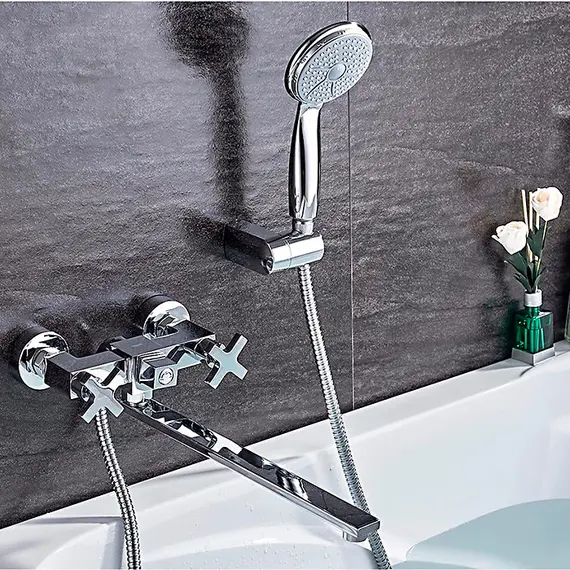 Смеситель для ванны Ledeme H84 L2584 хром, изображение 4