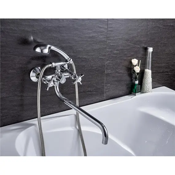 Смеситель для ванны Ledeme H11 L2611 хром, изображение 3