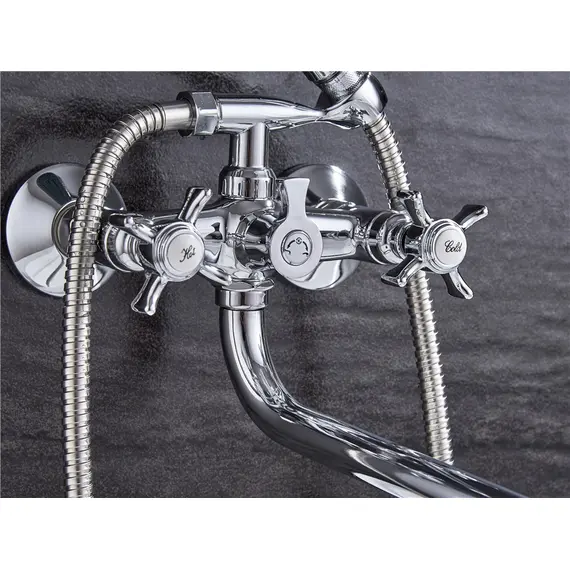 Смеситель для ванны Ledeme H11 L2611 хром, изображение 4