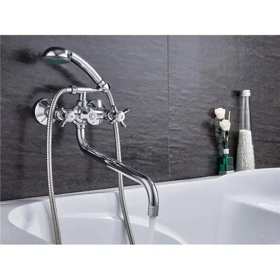 Смеситель для ванны Ledeme H11 L2611 хром, изображение 5