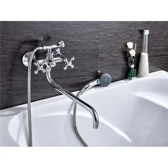 Смеситель для ванны Ledeme H19 L2619 хром, изображение 4