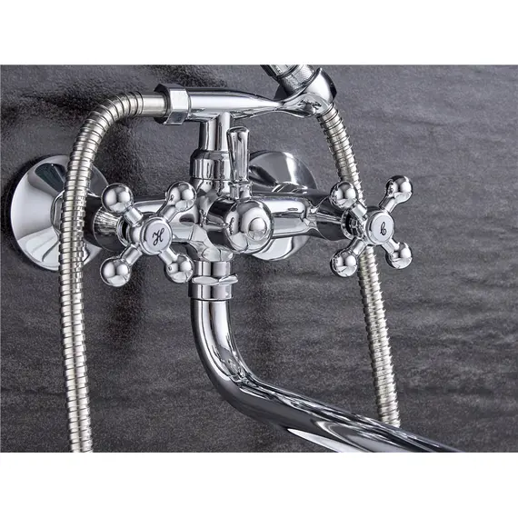 Смеситель для ванны Ledeme H19 L2619 хром, изображение 7