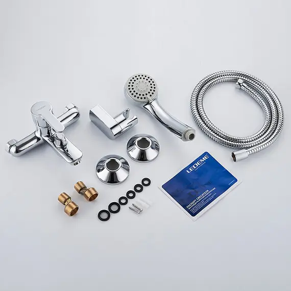 Смеситель для ванны Ledeme H03 L3003 хром, изображение 12