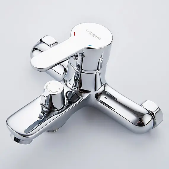 Смеситель для ванны Ledeme H03 L3003 хром, изображение 7