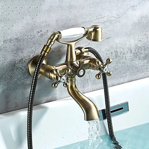 Смеситель для ванны Ledeme H19C L3119C бронзовый, изображение 3