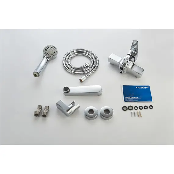 Смеситель для ванны Ledeme H30 L3130 хром, изображение 13