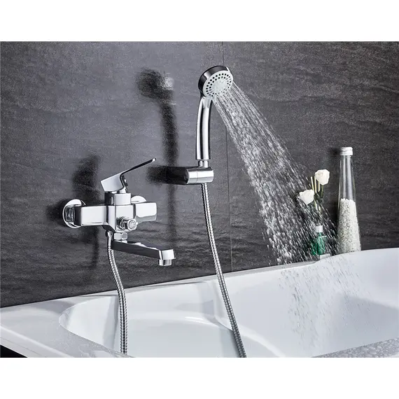 Смеситель для ванны Ledeme H30 L3130 хром, изображение 3