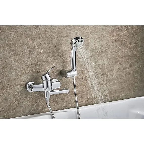 Смеситель для ванны Ledeme H40 L3140 хром, изображение 6