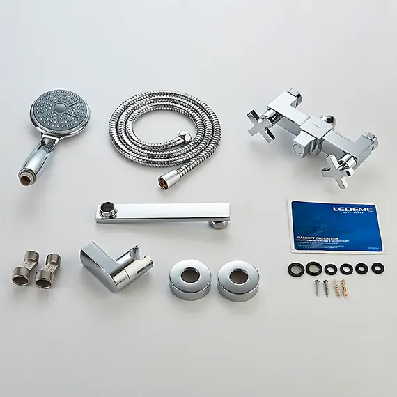 Смеситель для ванны Ledeme H84 L3184 хром, изображение 16