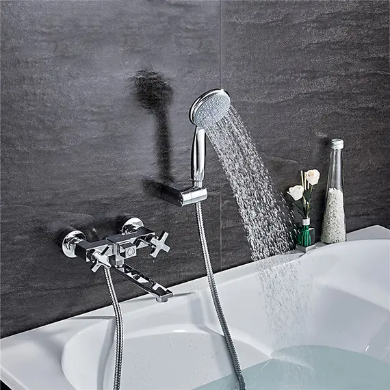 Смеситель для ванны Ledeme H84 L3184 хром, изображение 5