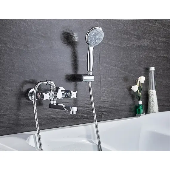 Смеситель для ванны Ledeme H87 L3187 хром, изображение 2