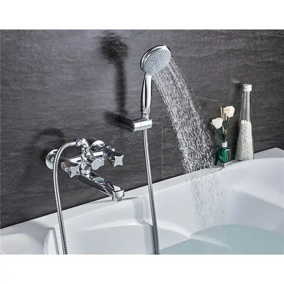 Смеситель для ванны Ledeme H87 L3187 хром, изображение 4