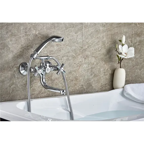 Смеситель для ванны Ledeme H90 L3190 хром, изображение 4