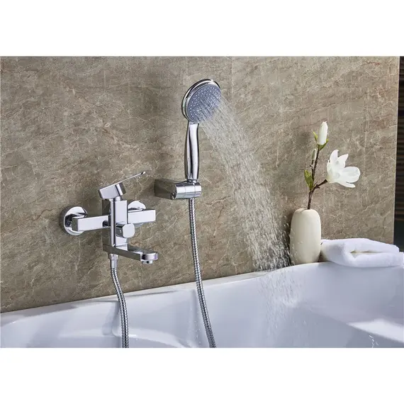 Смеситель для ванны Ledeme H33 L3233 хром, изображение 4