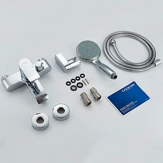 Смеситель для ванны Ledeme H34 L3234 хром, изображение 12