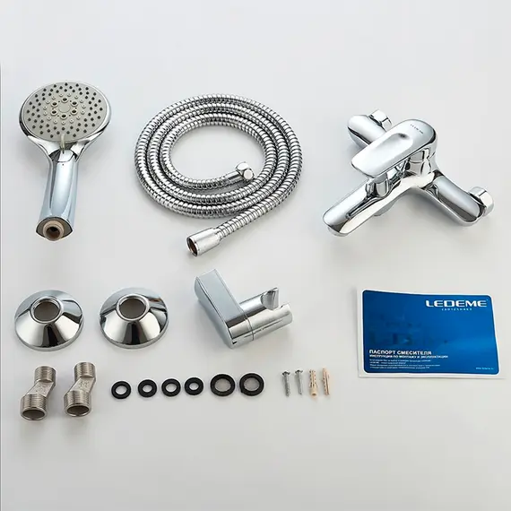 Смеситель для ванны Ledeme H48 L3248 хром, изображение 5